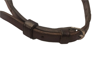 Western Cavesson scalloped Noseband with hanger