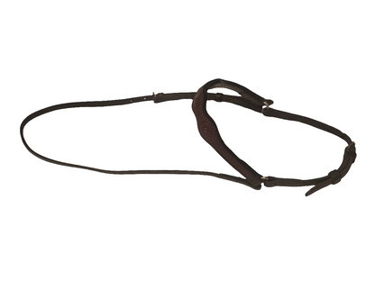 Western Cavesson scalloped Noseband with hanger