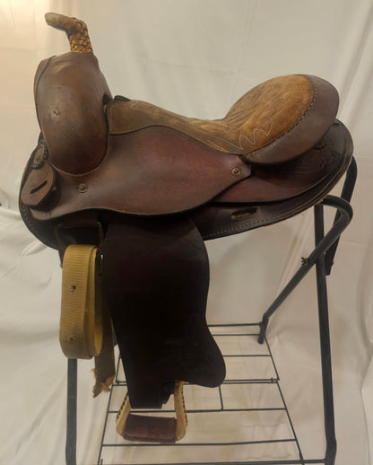 15" Buffalo Saddlery Western Saddle used