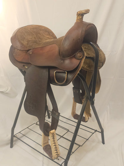 15" Buffalo Saddlery Western Saddle used