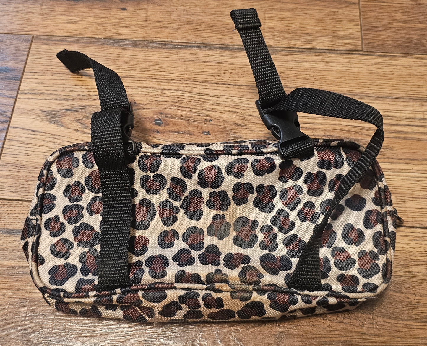 Cashel Pommel Saddle Bag Cheetah Print