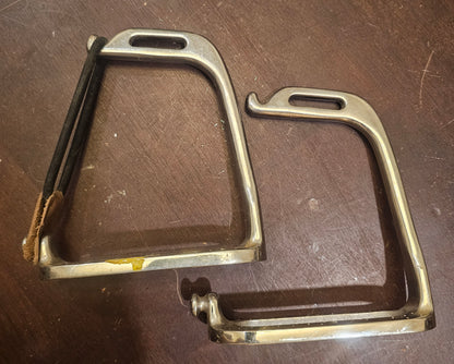 4" English Irons used Safety Stirrups