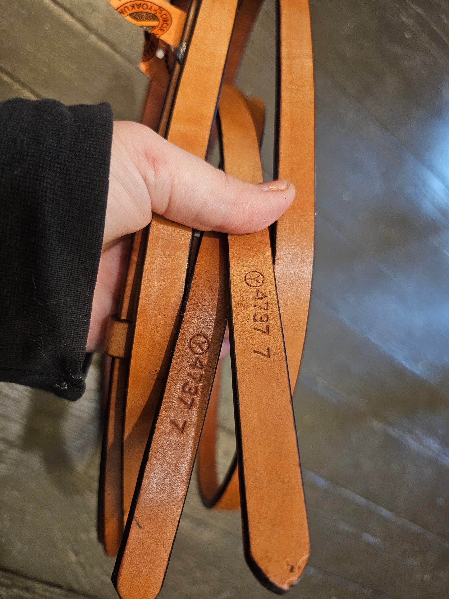 NEW Circle Y Split Reins, 7'