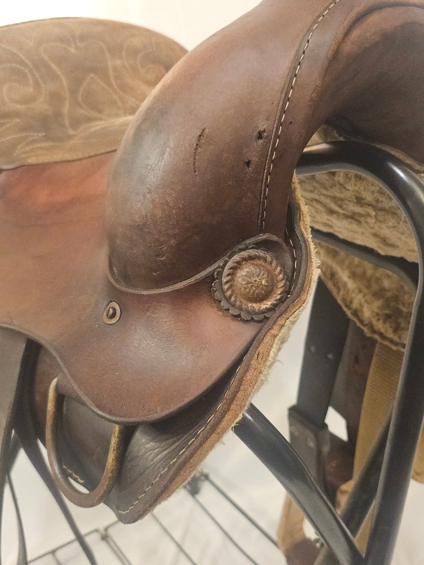 15" Buffalo Saddlery Western Saddle used