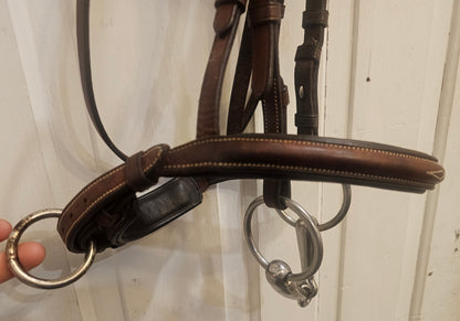 Vespucci Fancy Stitched Raised Hunter Bridle