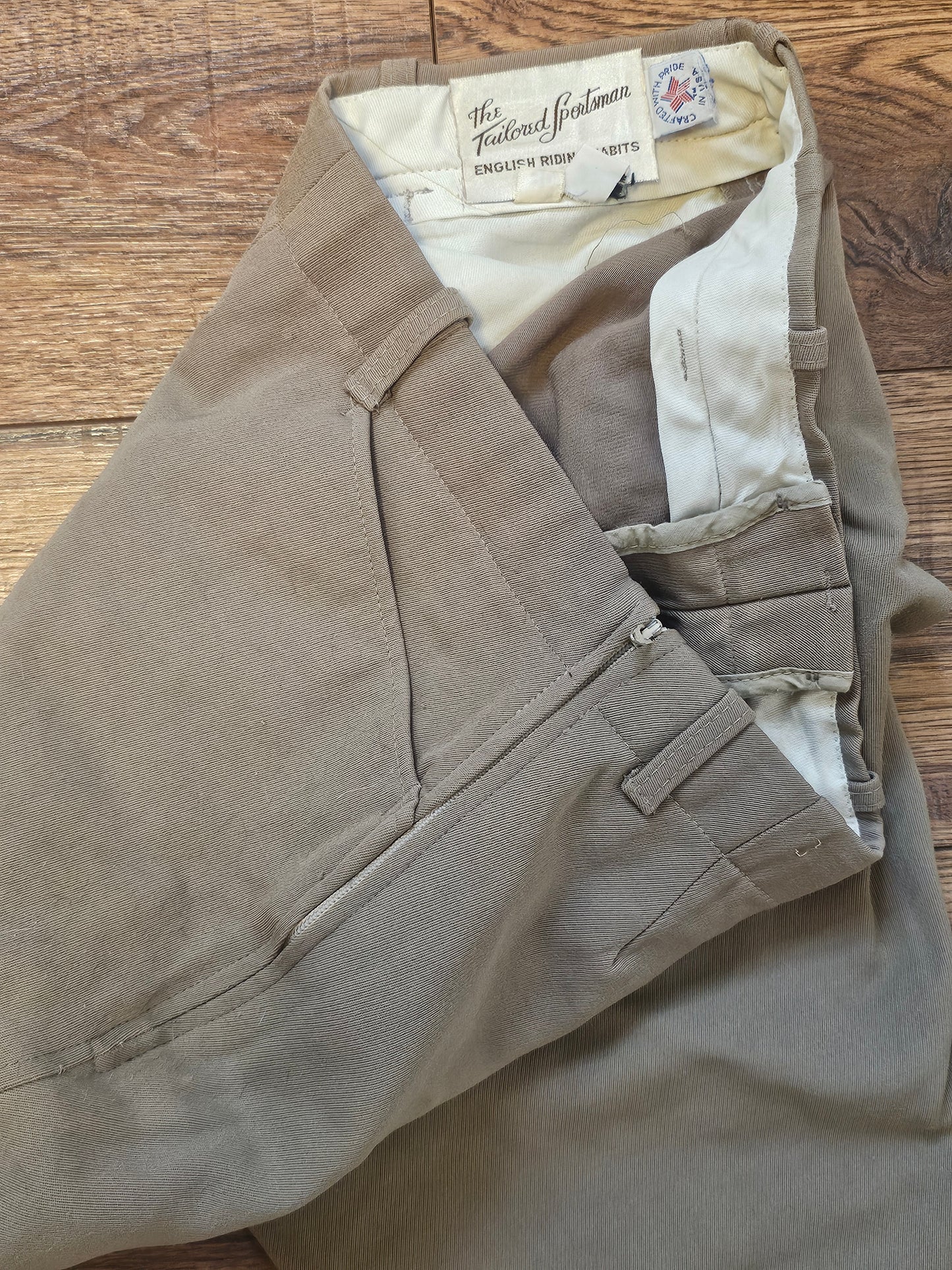 Used Tailored Sportsman tan size 30 kneepatch