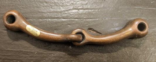 5" Copper snaffle Walking horse bit