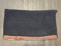 Circle Y black saddle blanket, used